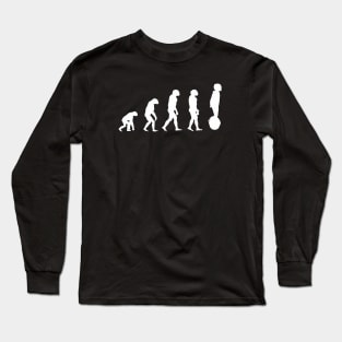 Electric Unicycle Rider Evolution - Funny EUC Long Sleeve T-Shirt